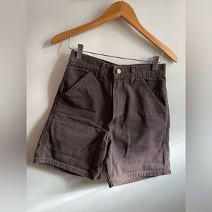 Vintage carhartt women’s brown shorts